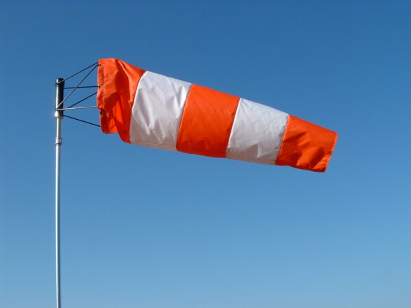 High-Visibility Wind Direction Indicator Sock Type