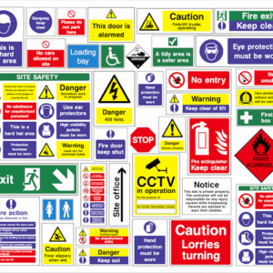 IMO Vinyl Hazard Signs