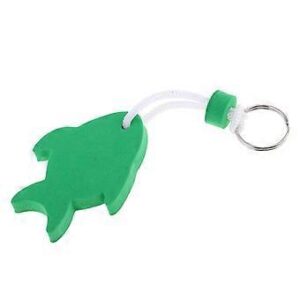 High Visibility Floating Boat Keychain