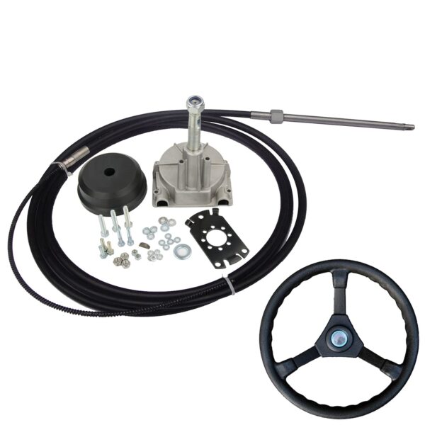 Marine Outboard Rotary Steering System