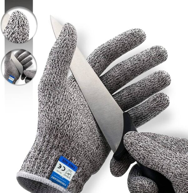 🔪 Anti-Cut Level 5 Cotton Gloves