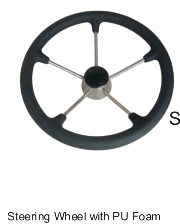 S.S.316 Boat Steering Wheel With Foam Grip