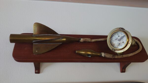 Boat Old Brass Speedometer