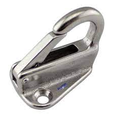 S.S 316 Snap Hook 2 Screw Plate