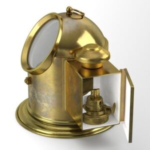 Lifeboat Oil Lamp Navigation Compass