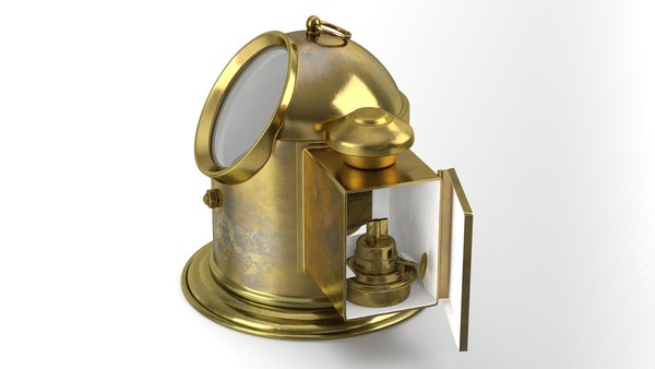 Lifeboat Oil Lamp Navigation Compass
